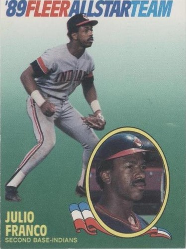 1989 Fleer - Julio Franco #5