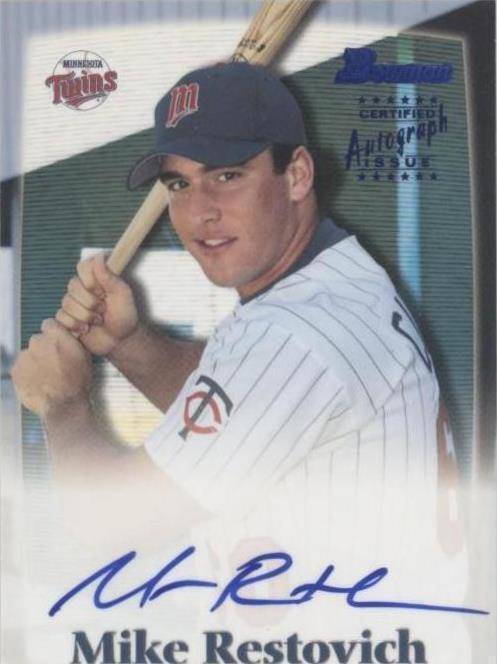 2000 Bowman - Michael Restovich #MJR