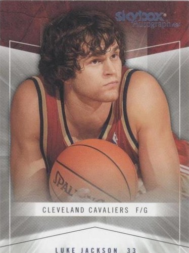 2004-05 Skybox Autographics - Luke Jackson #77