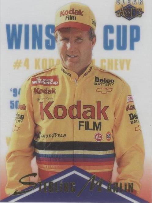 1996 Clear Assets - Sterling Marlin #65