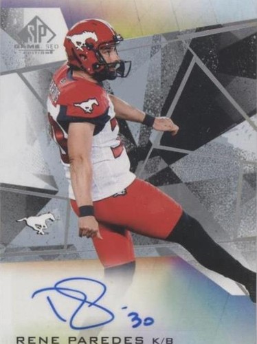 2021 SP Game Used Edition CFL Rene Paredes #A-RP