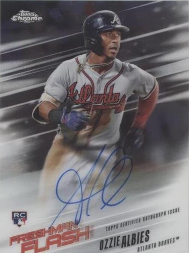 2018 Topps Chrome - Ozzie Albies #FFA-OA