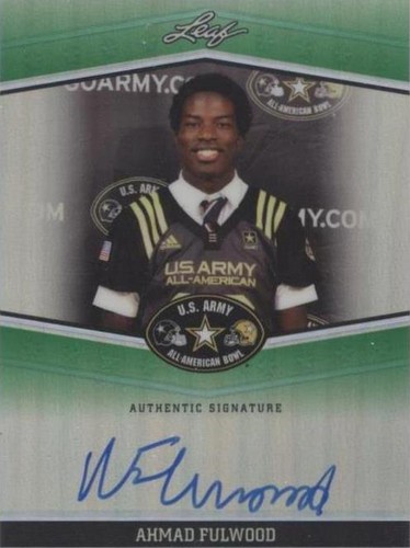 2013 Leaf Metal Draft Ahmad Fulwood #ATA-AF1