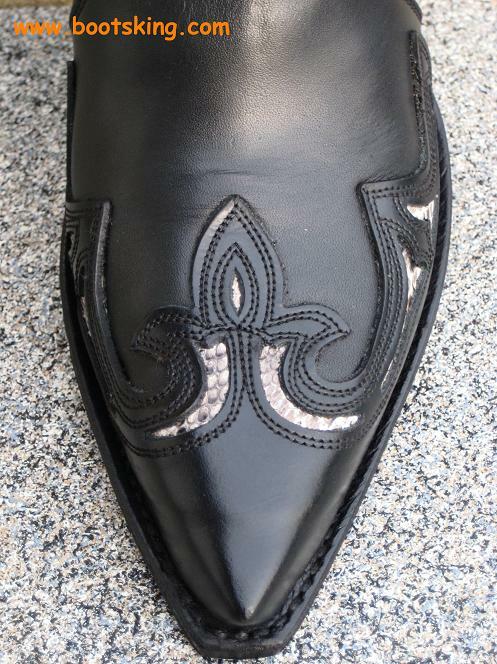 SENDRA SENDRA BOOTS COWBOYSTIEFELETTE WESTERNSTIEFELETTE SCHLANGE HANDMADE GR 40 BIS 46