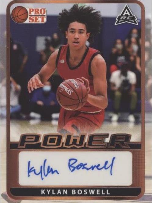 2021-22 Leaf Pro Set Power - Kylan Boswell #BA-KB3
