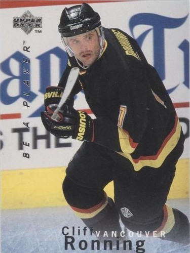 1995-96 Upper Deck Be a Player - Cliff Ronning #91