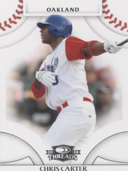 Donruss Threads 2008 - Chris Carter #52