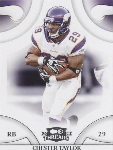 2008 Donruss Threads Chester Taylor #73