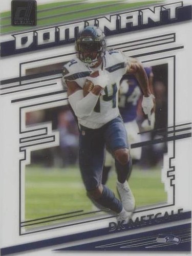 2021 Panini Clearly Donruss DK Metcalf #CD-DK
