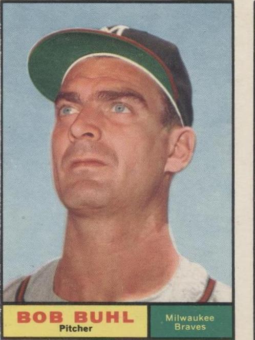 1961 年 Topps - Bob Buhl #145