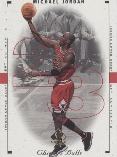 1998-99 SP Authentic - Michael Jordan #8