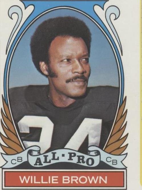Topps Willie Brown #285 1972