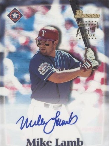 2000 Bowman Draft Picks & Prospects - Mike Lamb #BDPA9