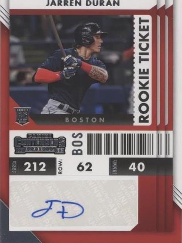 2022 Panini Chronicles - Jarren Duran #10