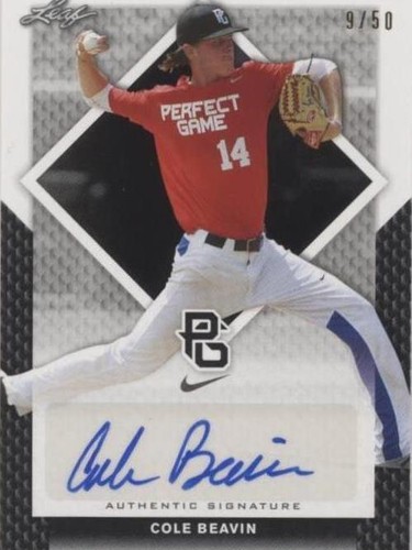 2016 Leaf Perfect Game National Showcase - Cole Beavin #BA-253