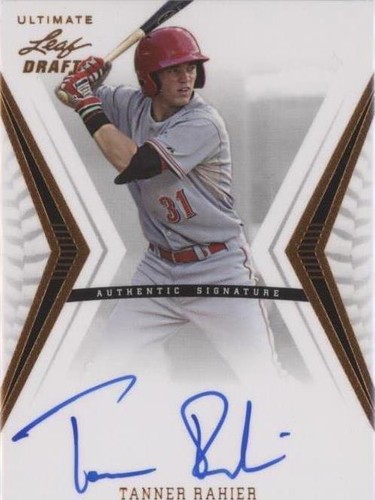 2012 Leaf Ultimate Draft - Tanner Rahier #BA-TR1
