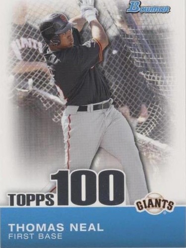 2010 Bowman - Thomas Neal #TP37