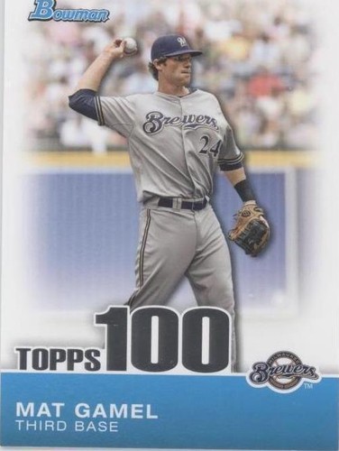 2010 Bowman - Mat Gamel #TP95