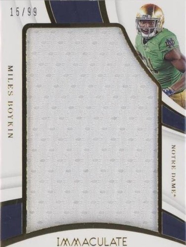 2019 Panini Immaculate Collection Collegiate Miles Boykin #39