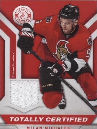 2013-14 Totally Certified - Milan Michalek #TC-MMI