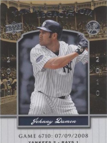 2008 Upper Deck - Johnny Damon #YSL6710