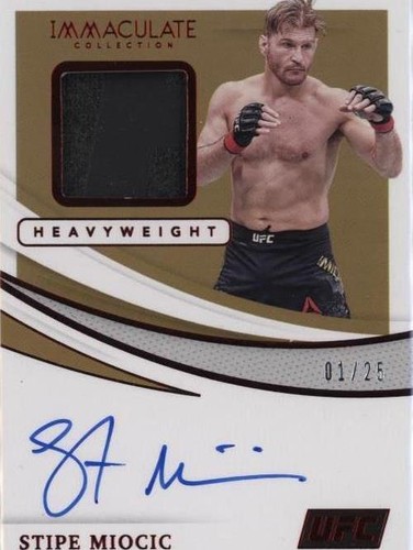 2021 Panini Immaculate Collection UFC - Stipe Miocic #MA-SMC
