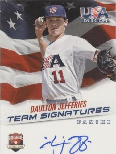 2015 Panini USA Baseball - Daulton Jefferies #DJ