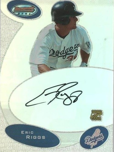 2003 Bowman's Best - Eric Riggs #BB-EDR