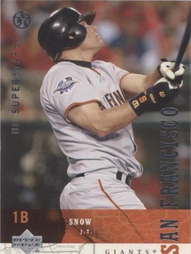 2002-03 Upper Deck UD Superstars - J.T. Snow #209