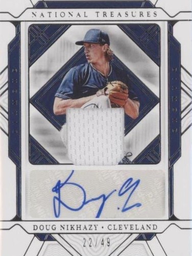 2022 Panini National Treasures - Doug Nikhazy #DA-DN