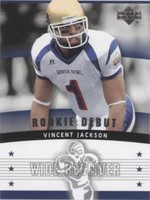 2005 Upper Deck Rookie Debut Vincent Jackson #183