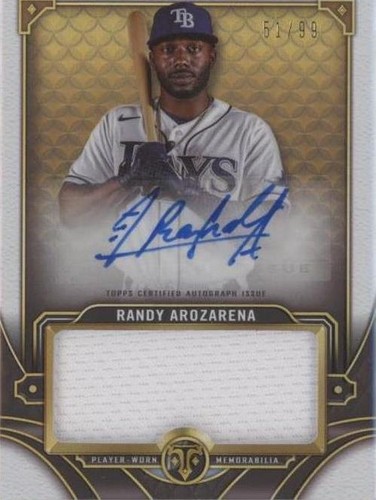 2022 Topps Triple Threads - Randy Arozarena #ASJR-RA
