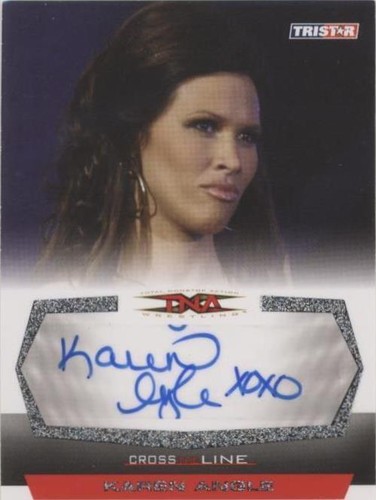 2008 TRISTAR TNA Wrestling Cross the Line - Karen Angle #C-KA2