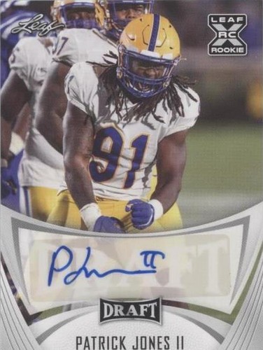 2021 Leaf Draft Patrick Jones II #BA-PJ2