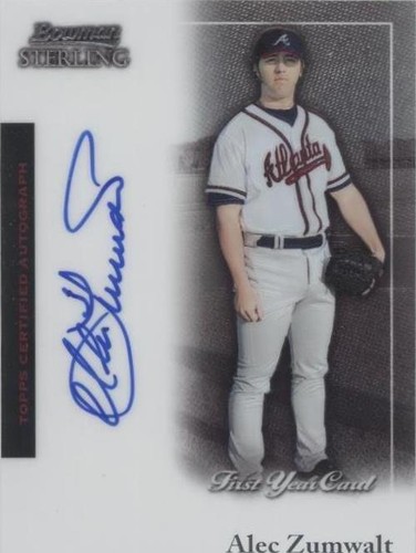 2004 Bowman Sterling - Alec Zumwalt #BS-AZ