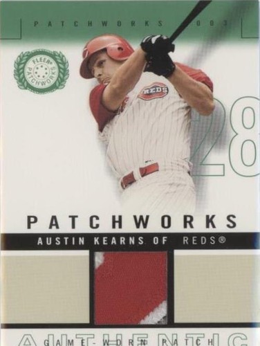 2003 Fleer Patchworks - Austin Kearns #PW-AK2
