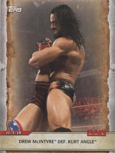 2020 Topps WWE Road to Wrestlemania - Drew McIntyre #26