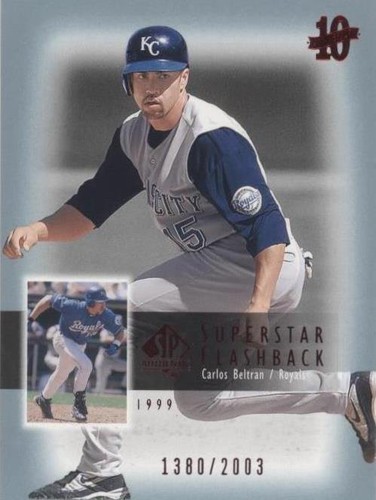 2003 SP Authentic - Carlos Beltran #SF30
