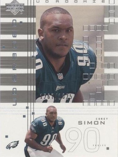 2000 UD Graded Corey Simon #109