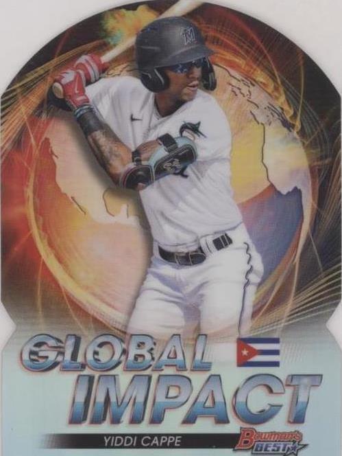 2022 Bowman's Best - Yiddi Cappe #GI-14
