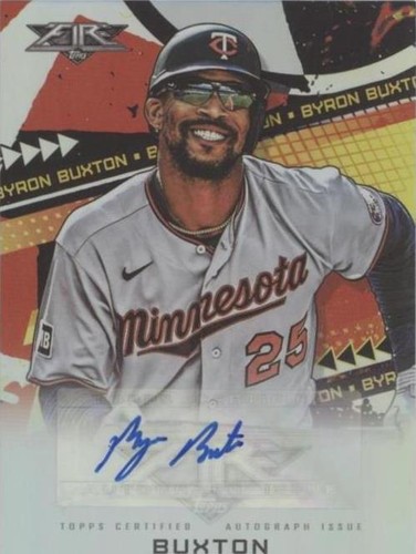 2022 Topps Fire - Byron Buxton #FA-BB