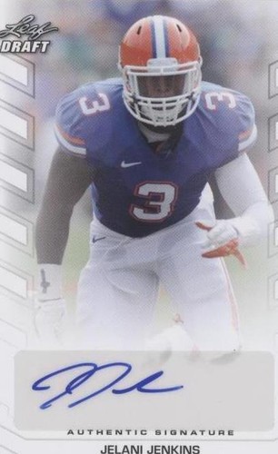 2013 Leaf Draft Jelani Jenkins #BA-JJ1