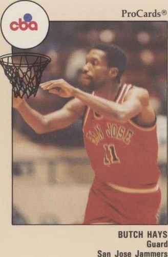 1989-90 ProCards CBA - Butch Hays #196