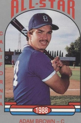 1988 Cal League California League All-Stars - Adam Brown #48