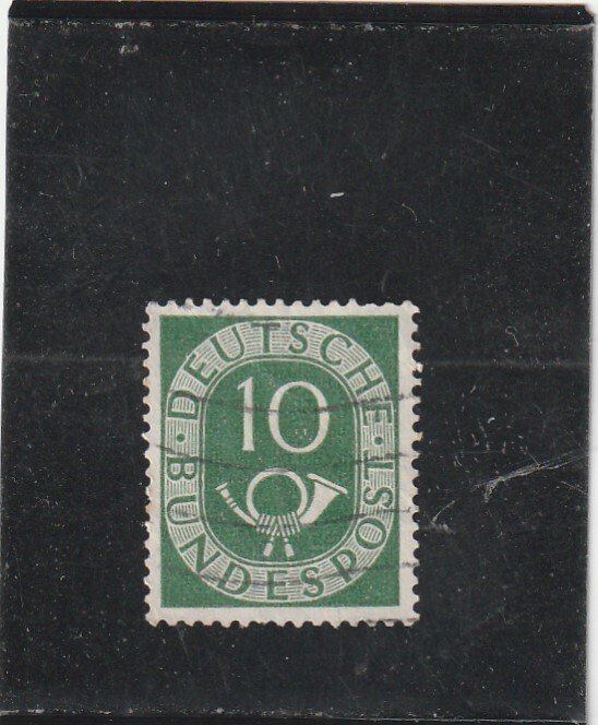 L6120 Allemagne Rfa NÂ° Y&T 14 De 1951-52 