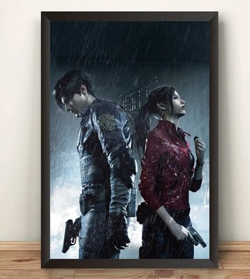 Claire Redfield & Leon Kennedy RE2R Residence Evil 2 Biohazard 2 Remake Premium