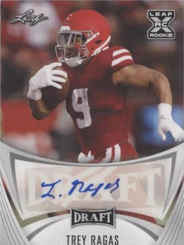 2021 Leaf Draft Trey Ragas #BA-TR1