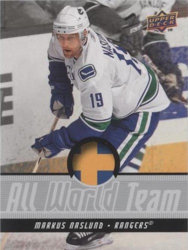 08-09 UD Upper Deck The Cup Limited Logos Markus Naslund /50