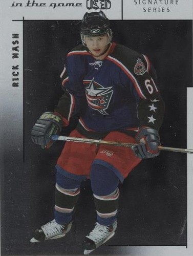 2003-04 In the Game-Used Signature Series - Rick Nash #1