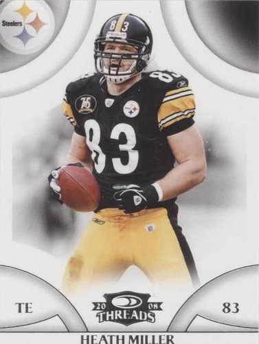 2008 Donruss Threads Heath Miller #110